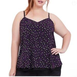 Torrid - Sophie Swing Confetti Print - Adjustable Spaghetti Strap Tank